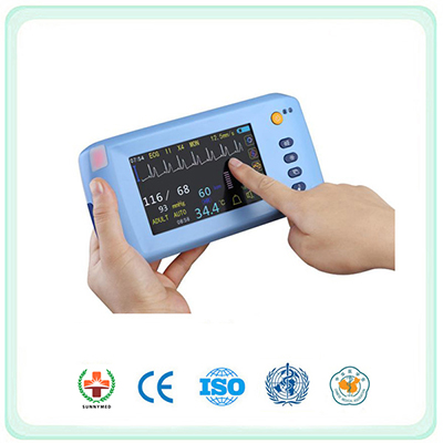 SY-C001 Color Handheld Multi-Parameter Touch screen patient
